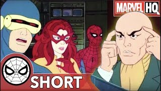 ⁣The X-Men Video Chat! | Marvel Mash-Ups: Spider-Man & Amazing Friends | Professor X