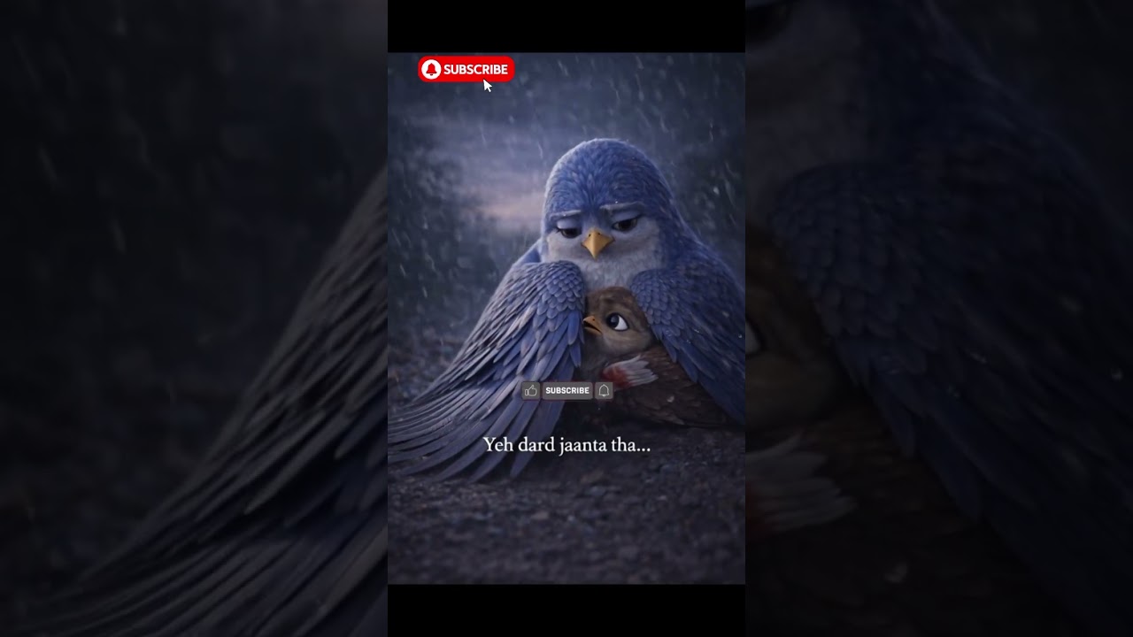 He Could Escape… But Chose Kindness 😭🐦 #moralstory #emtionalstory #cartoon #animation  #ytshorts