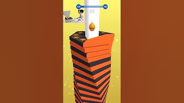 Stackball satisfied with relaxing #gaming #stackball #relaxing #iphone