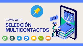 Cómo utilizar la selección de contactos múltiples en SKEDit: ¡Programación de WhatsApp simplificada! screenshot 4