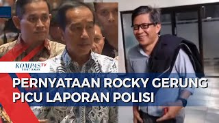 Pernyataan Rocky Gerung terhadap Jokowi Memicu Demo, Penolakan, & Laporan Polisi