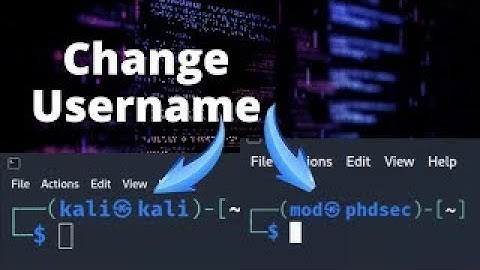 Change Linux Username & Hostname