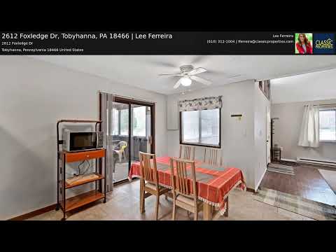 2612 Foxledge Dr, Tobyhanna, PA home video tour