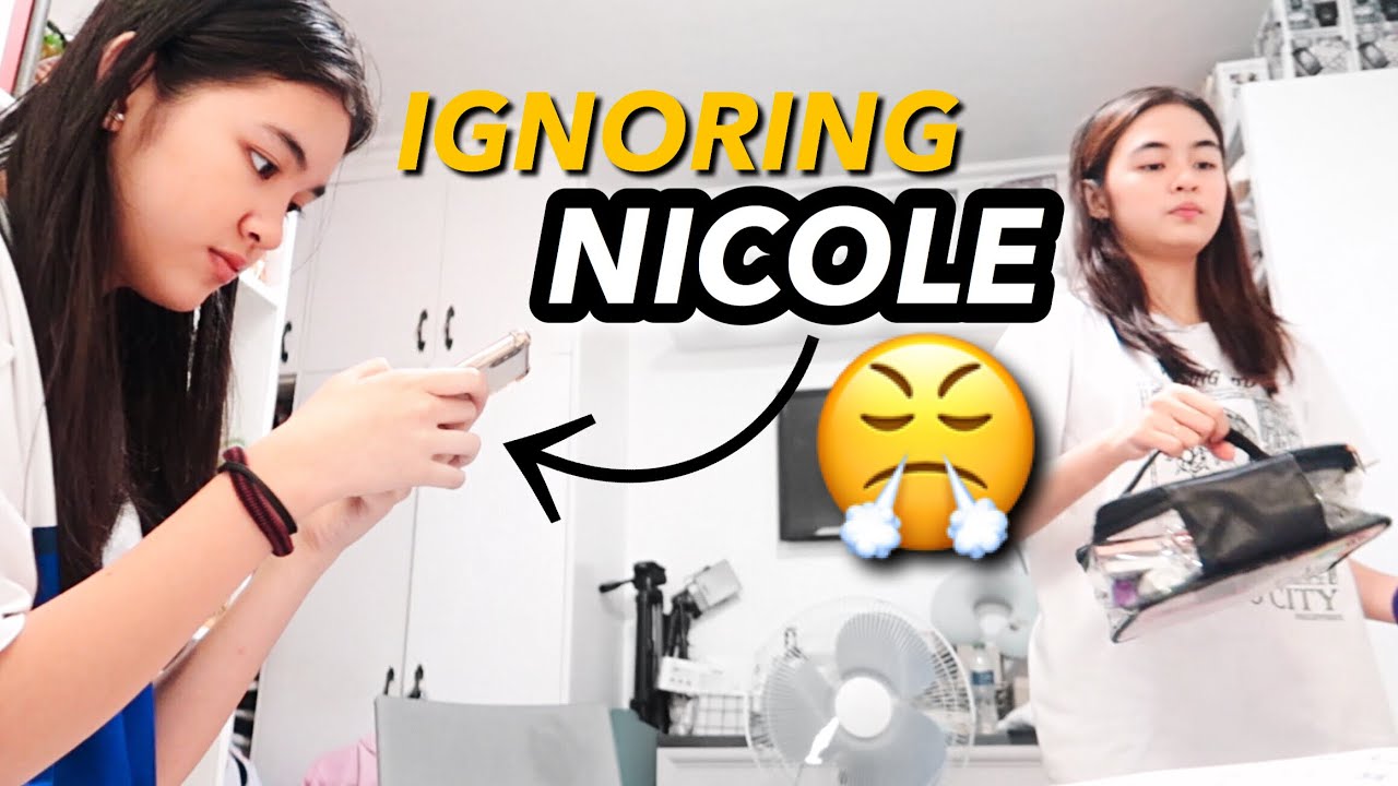 IGNORING MY SISTER FOR A DAY [+ENG] | Princess And Nicole