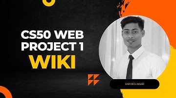 CS50web Project 1 Submission | WIKI | @cs50