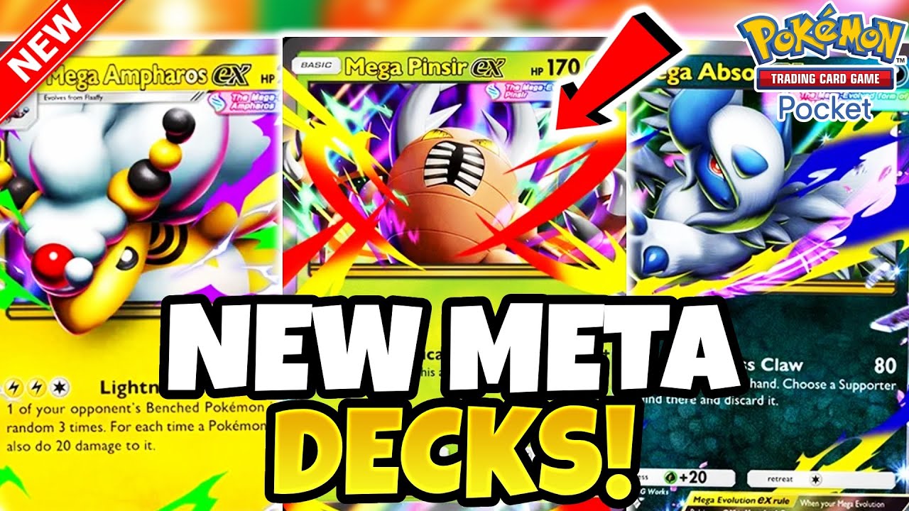 [NEW META] MEGA POKEMON DECKS FOR THE NEW SET! | Pokemon TCG Pocket ...