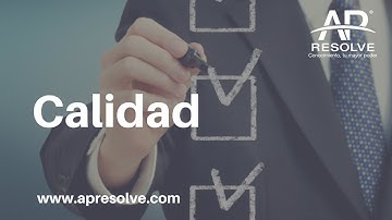 Calidad, Industria de la salud (Farmacéutica) | AP Resolve capacitación