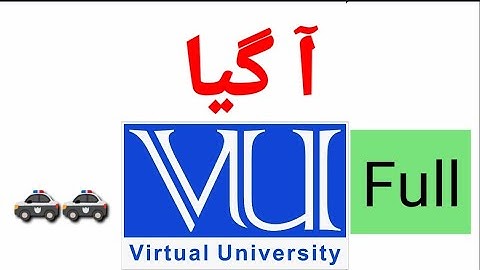 Spring 2022 VU final term result declared now completely