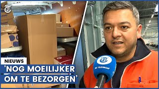 PostNL-bezorger bezorgd: ‘Het is niet normaal meer’