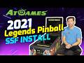 Installing SSF kit in 2021 Legends Pinball Machine