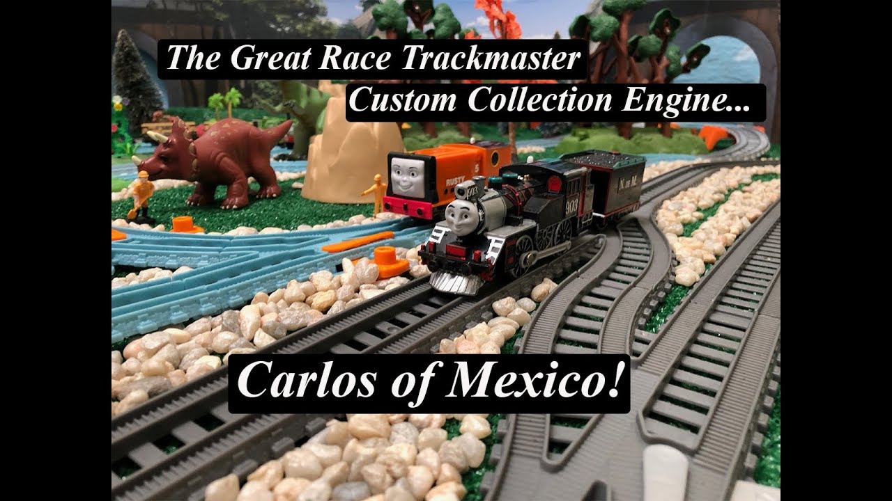 reducir Glosario vistazo Thomas and Friends Toy Train-Trackmaster Custom Carlos of Mexico! - YouTube