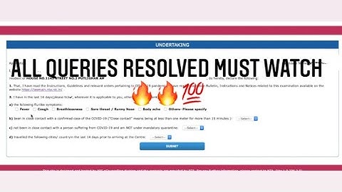 How to Download Admit Card Jee Main 2021. ALL ISSUES RESOLVED OF UNDERTAKING NOTICE