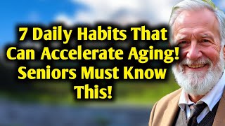 7 Shocking Daily Habits That Are Aging You Faster Than You Think!