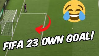 EA SPORTS™ FIFA 23 Funny Own Goal Rage Moment
