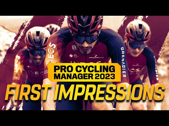 FIRST TIME PLAYING! - Pro Cyclist #1  Pro Cycling Manager 2023 (PC  Gameplay) 