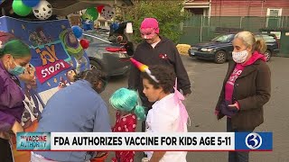 Video: FDA approves Pfizer vaccine for 5 - 11 year-olds, awaits CDC recommendation