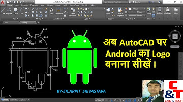 How to make android logo in Autocad llCreate android logoll Making 3d android logo in Autocad ll C&T
