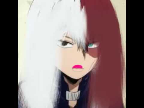 turning shoto todoroki into a girl - YouTube
