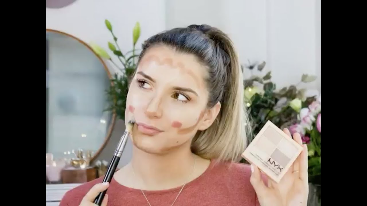 How To: NYX Makeup Conceal, Correct, Contour Palette