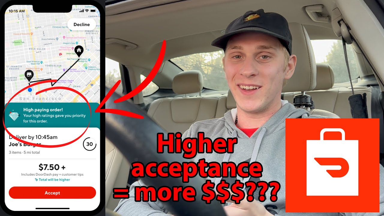 Does Acceptance Rate Matter On DoorDash YouTube
