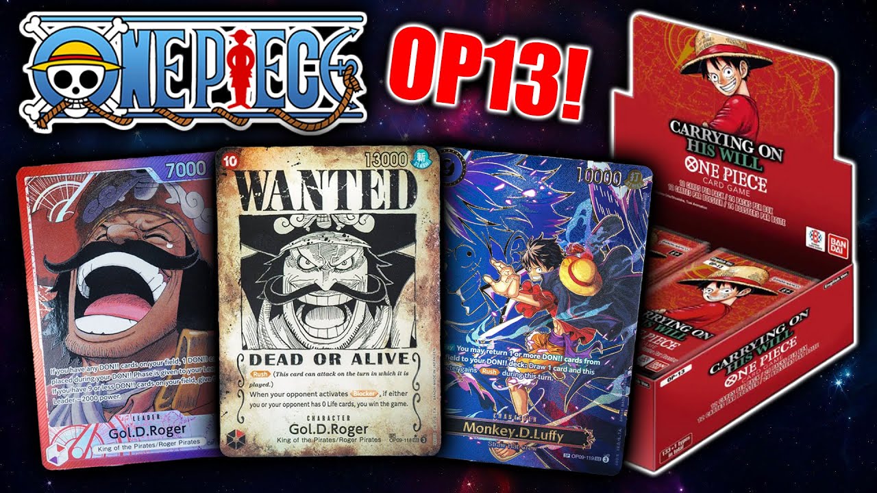 Awesome Pull! Carrying On His Will One Piece Card Game OP13 Booster Box Opening Awesome Pull! Carrying On His Will One Piece Card Game OP13 Booster Box Opening