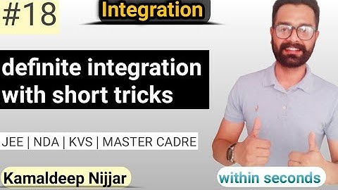 integration short tricks | definite integration | NDA | KVS| JEE |MASTER CADRE |#integrationtricks