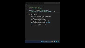 Password Generator #shorts #python