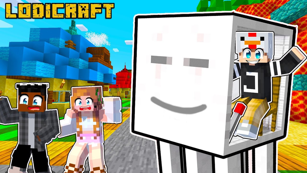 Trolling My Friends by Hiding Inside of Mobs!!!