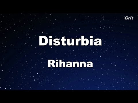 Disturbia - Rihanna Karaoke 【No Guide Melody】 Instrumental