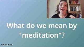 Meditation Masterclass - 60 Minutes - Briony Gunson - 31st March 2020