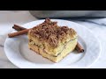 Cinnamon Streusel Coffee Cake