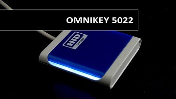 HID Omnikey 5022 USB Contactless 13.56Mhz Reader R50220318-DB