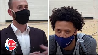 No. 1 Prospect Cade Cunninghams Film Session With Mike Schmitz Defense Nba Draft Scouting