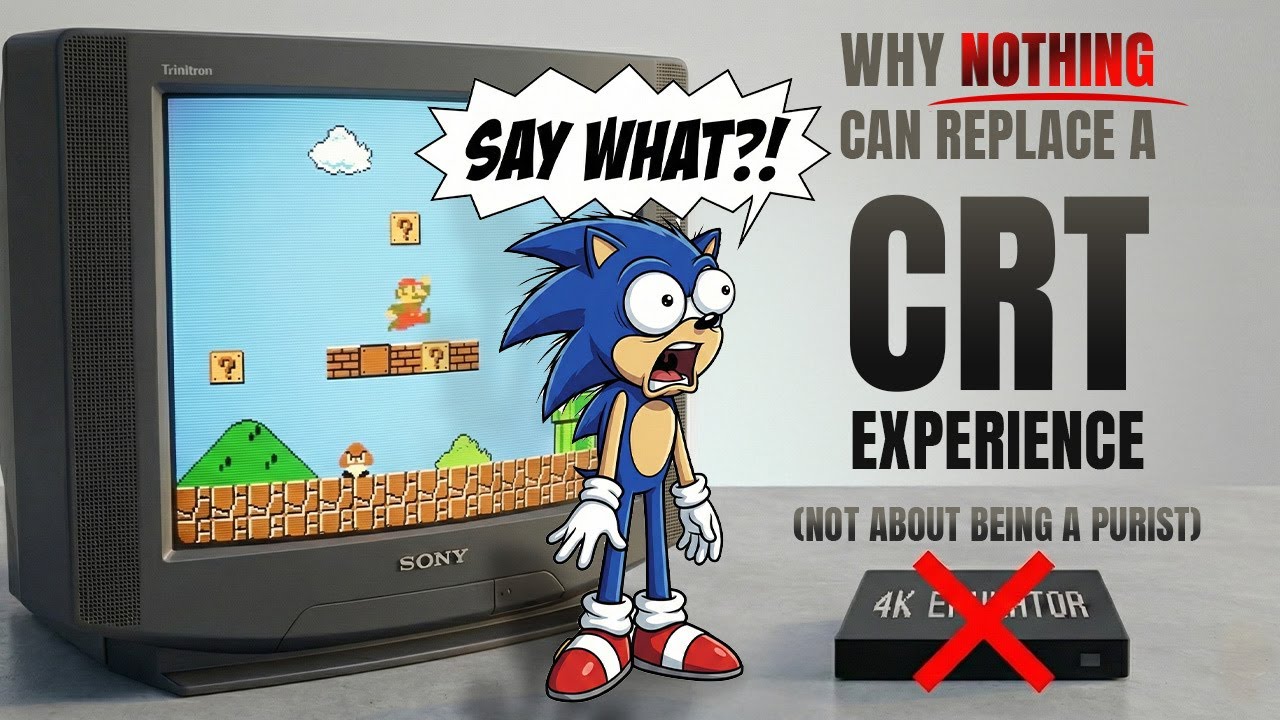 Stop Lying to Yourself About CRT Shaders