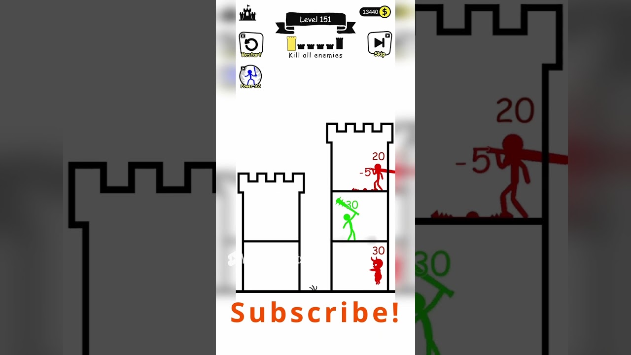 Wicked Stick War : Hero Tower Defense Level 151 - Updated