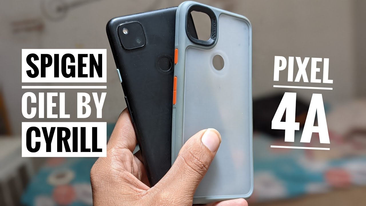 Spigen Ciel By Cyrill Color Brick Series Hard & Soft Sase For Pixel 4a (grey)