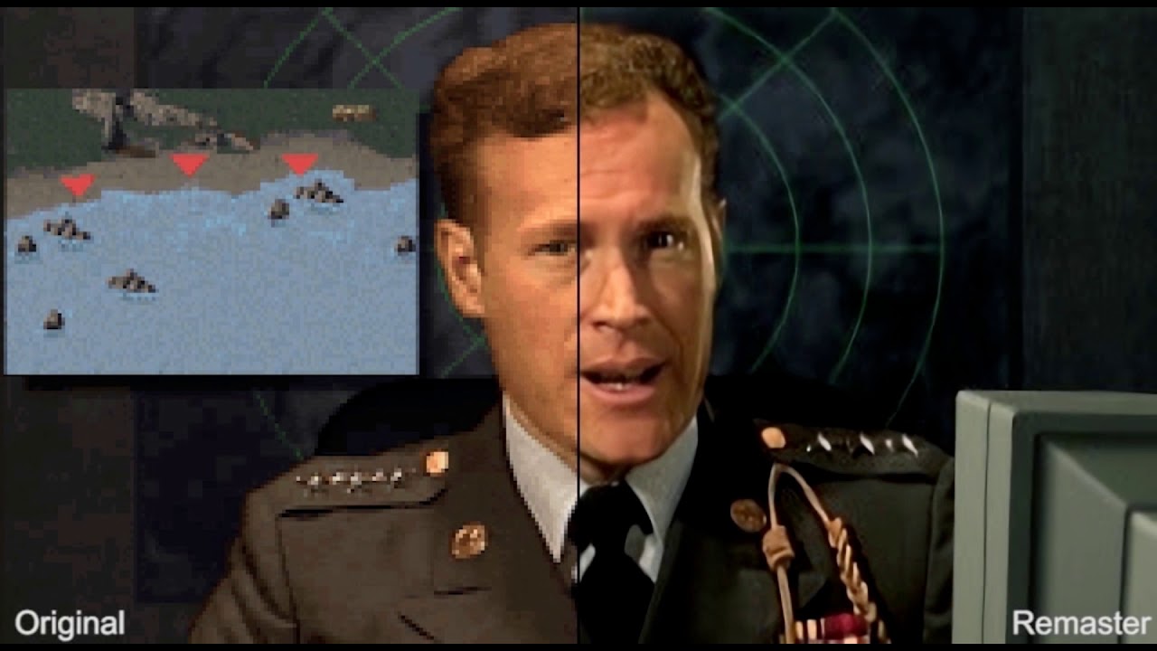 Command & Conquer Remastered - FMV Enhancement Comparison
