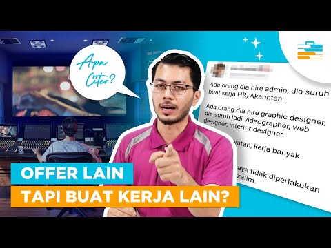 Apa Nak Buat Bila Tawaran Kerja Lain, Tapi Kerja Lain?