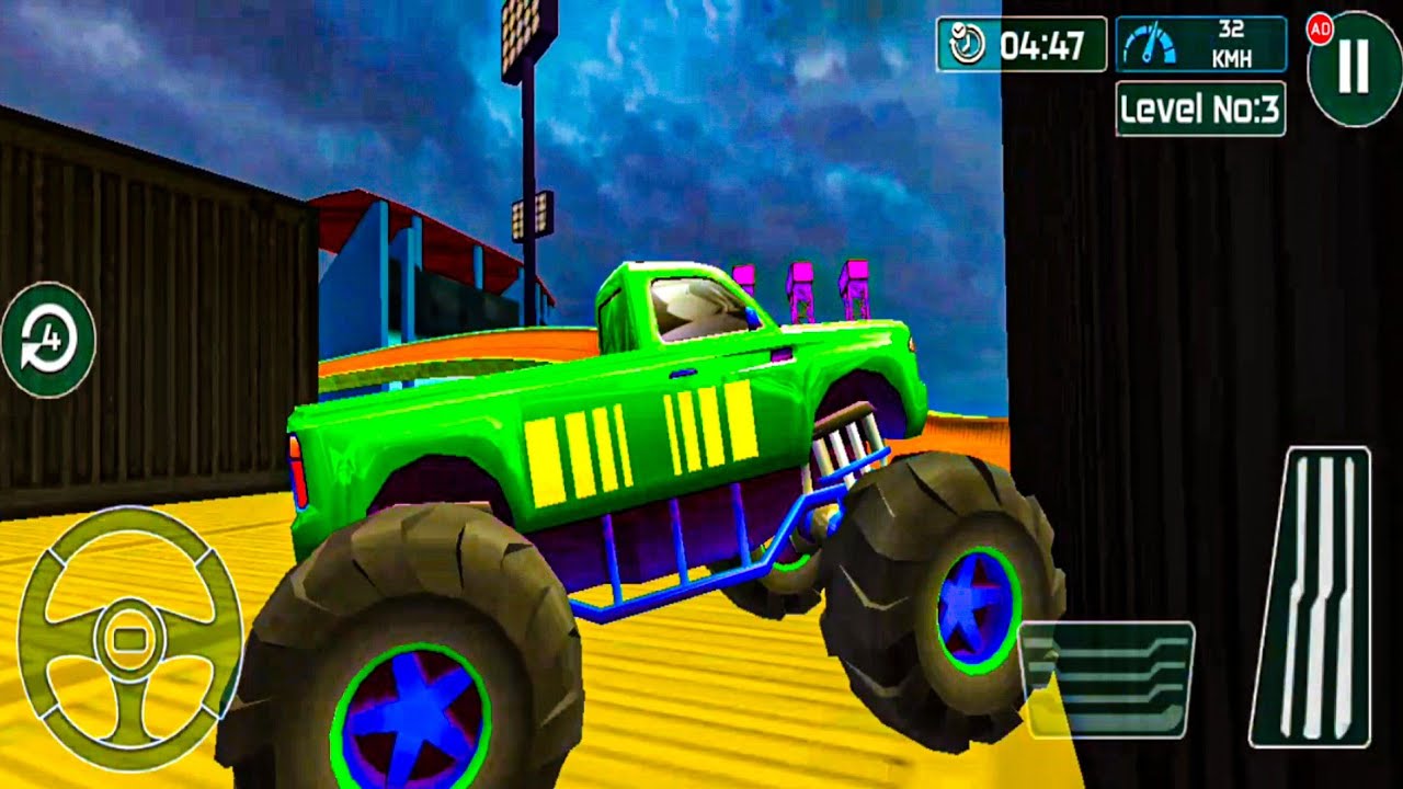 Monster Mega Ramp Car - Car Racing 3D - GTA Ramp Car 3D - Android Game Play