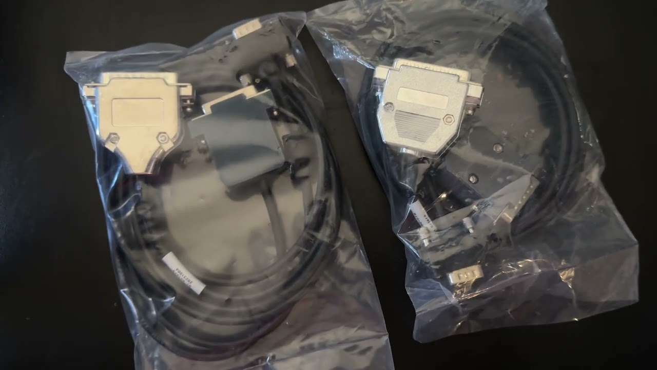 Alex NeXT custom monitor cables DB 19 to 13W3 to VGA tmodern Flat Panel on NeXT Turbo Colorstation