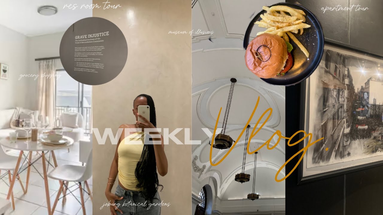 #vlog 🎧 apartment tour | dinner | museum | grocery haul & more