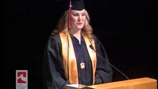 2014 Commencement Student Speaker - Kallay Carr