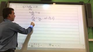 2.15) Tangents and Normals to the Rectangular Hyperbola in Cartesian Form