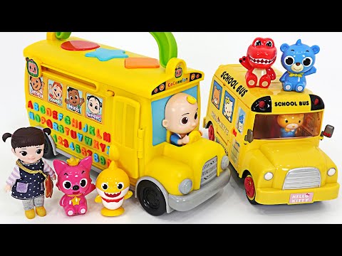 Let&amp;#39;s go <strong>to</strong> school on the Cocomelon school Bus! Baby Shark, <strong>Pinkfong</strong>&amp;#39;s Alphabet and Numbers game