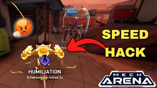 He was using Speed hack in tournament | Hacker Spotted😡| Mech Arena