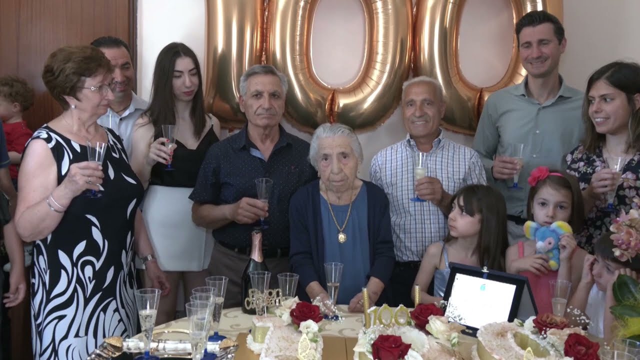 Grotteria: i 100 anni di Nonna Filomena