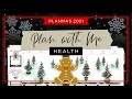 My Evergreen Planner Challenge Theme :: Plan with Me Classic Happy Planner Fitness Health Layout