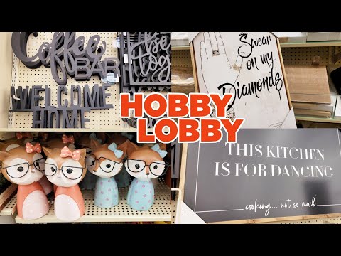 NEW BROWSE WITH ME|HOBBY LOBBY