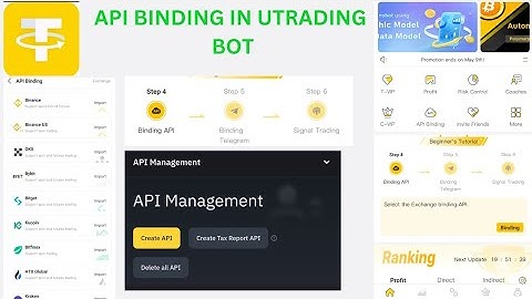 Utrading API Binding #binance #Binance_Us #okx #Bybit #bitget #kucoin #bitfinex #htxglobal #kraken