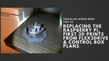 Tevo Black Widow Mods Part 10 - First Prints From Flex3Drive